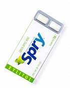 Spry Green Apple Mint Gum - 10 count