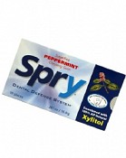 Spry Peppermint Gum - 10 count