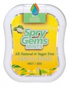 Spry Gems Xylitol Mints - Lemon Creme